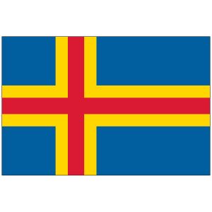Aland Islands Flag