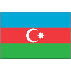 Azerbaijan Flag