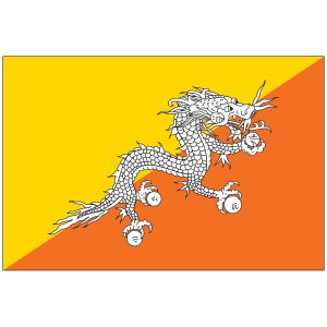 Bhutan Flag