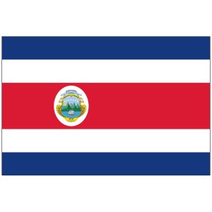 Costa Rica w/ Seal Flag