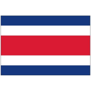 Costa Rica No Seal Flag