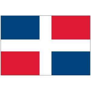 Dominican Republic No Seal Flag