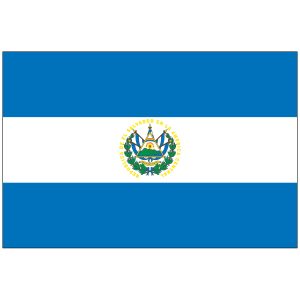 El Salvador w/ Seal Flag