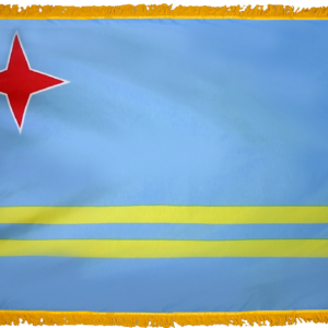 Aruba Flag w/ Pole Hem
