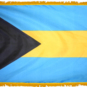 Bahamas Flag w/ Pole Hem