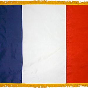 France Flag w/ Pole Hem