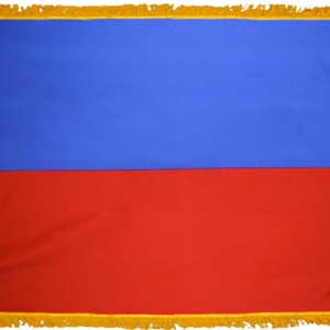 Haiti No Seal Flag w/ Pole Hem & Fr