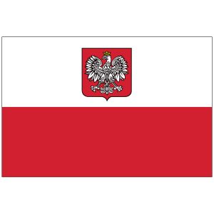 Poland w/ Eagle Flag