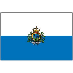 San Marino w/ Seal Flag
