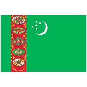 Turkmenistan Flag