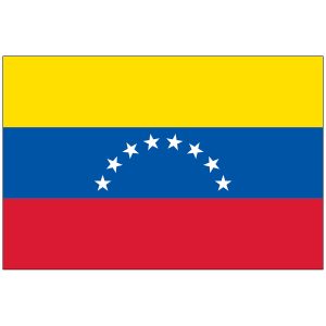 Venezuela No Seal Flag
