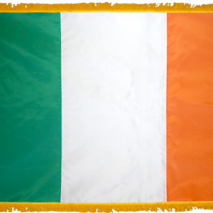 Ireland Flag w/ Pole Hem & Fr