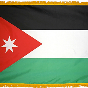 Jordan Flag w/ Pole Hem & Fr