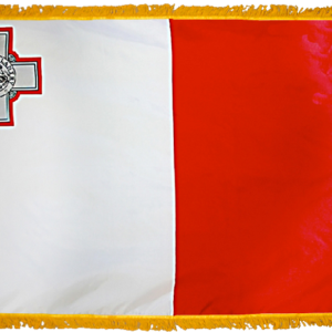 Malta Flag w/ Pole Hem & Fr