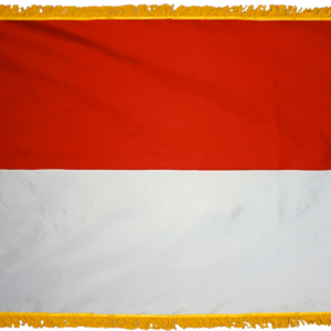 Monaco Flag w/ Pole Hem & Fr