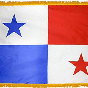 Panama Flag w/ Pole Hem & Fr