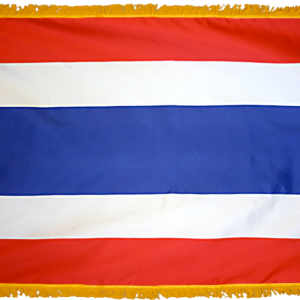 Thailand Flag w/ Pole Hem & Fr