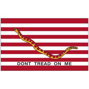 1st Navy Jack Flag (DONT TREAD ON ME)
