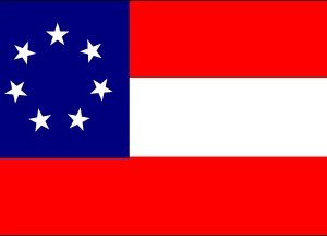 1st Confederate Stars & Bars Flag
