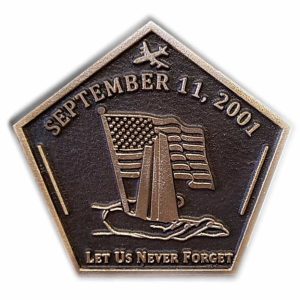 September 11 Bronze Grave Marker