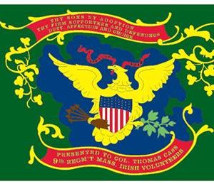 9th Massachusetts Irish Brigade Flag