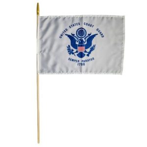 U.S. Coast Guard Stick Flag  