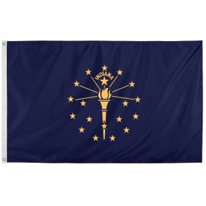 Indiana Nylon Outdoor Flag