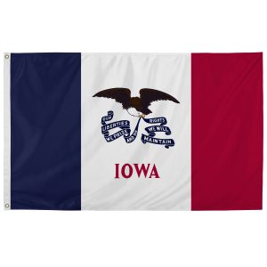 Iowa Nylon Outdoor Flag