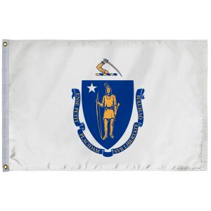 Massachusetts Nylon Outdoor Flag