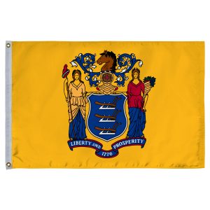 New Jersey Nylon Outdoor Flag