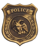 Police Bronze Grave Marker