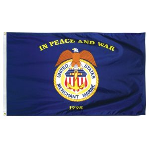 Nylon U.S. Merchant Marine Flag