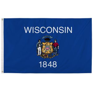 Wisconsin Nylon Outdoor Flag