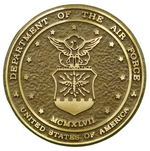 Air Force Bronze Grave Marker