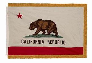 California Indoor Flag 