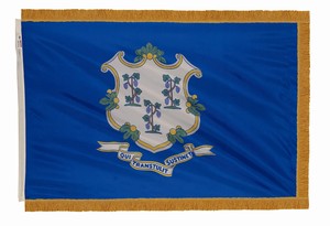 Connecticut Indoor Flag