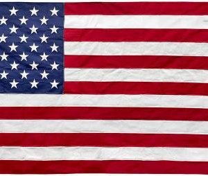 U.S. Cotton Casket Flag