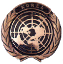 Korean War Bronze Grave Marker