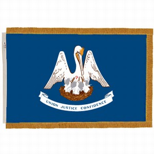 Louisiana Indoor Flag