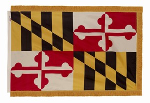 Maryland Indoor Flag