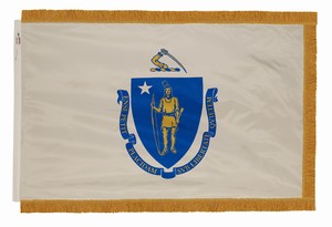 Massachusetts Indoor Flag