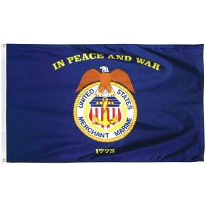 Nylon U.S. Merchant Marine Flag