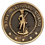 Army National Guard Bronze Grave Marker