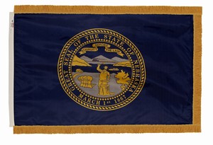 Nebraska Indoor Flag 