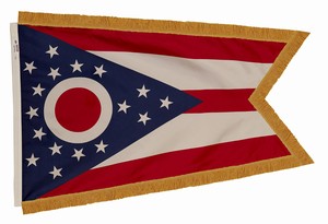 Ohio Indoor Flag 