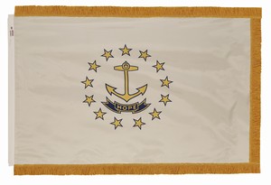 Rhode Island Indoor Flag 