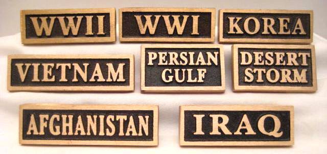 Bronze Service Insignias