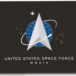 Nylon U.S. Space Force Outdoor Flag - Modern Delta Emblem Design