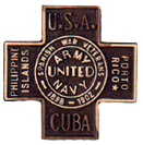 Spanish War Bronze Grave Marker