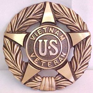 Vietnam Veteran Bronze Grave Marker
